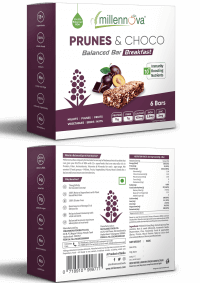 Prunes & Choco – Balanced Breakfast Energy Bars (Pack of 6)